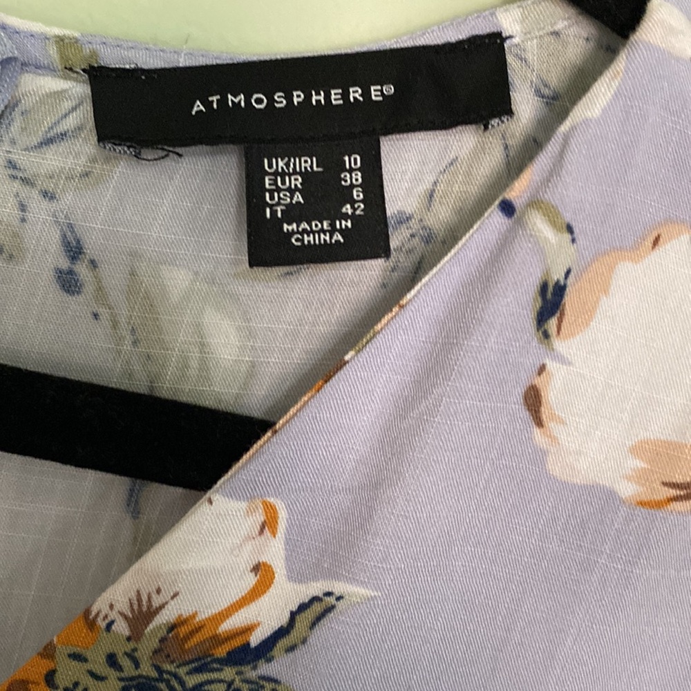 Romper by Atmosphere, Super soft and sexy in beautiful floral pattern size 6